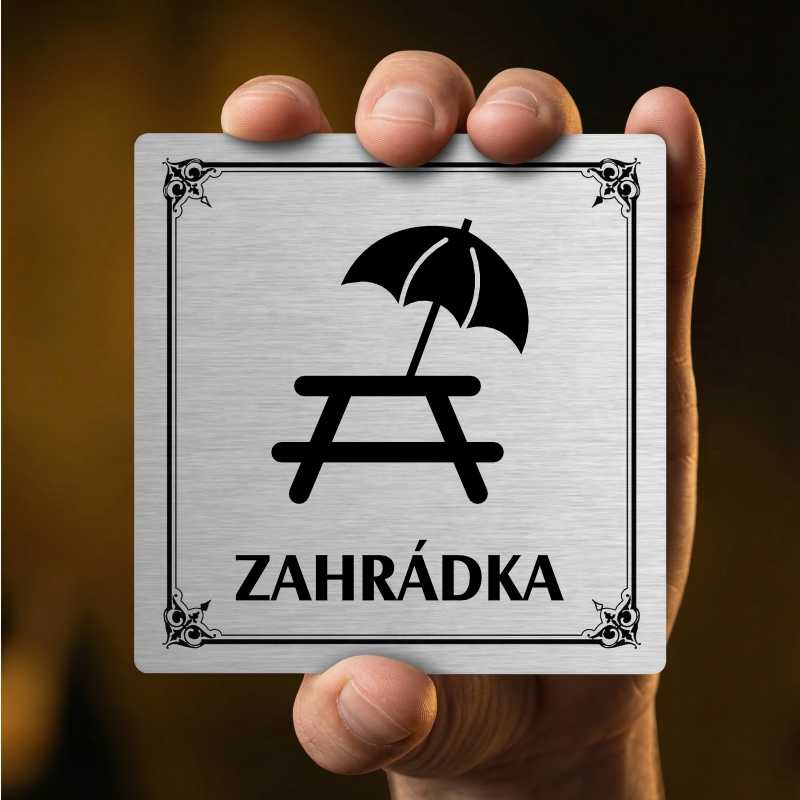 Zahrádka, 148x148mm, bílá, Arizona